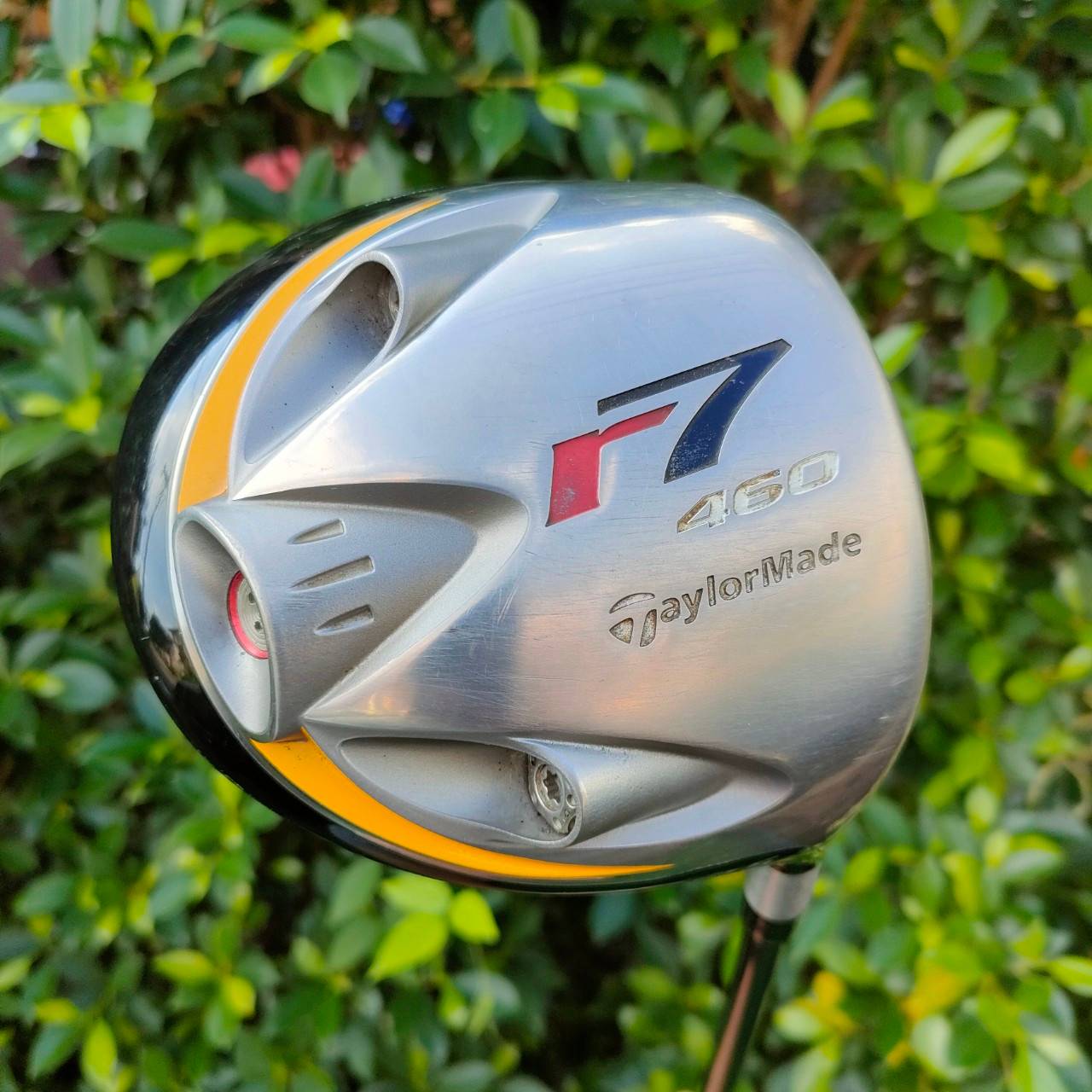 DRIVER TAYLORMADE R7 460 องศา 10.5 ก้าน RE*AX PLUS FLEX R รุ่นนี้หัวใหญ่ ถ่วงน้ำหนักสามจุด เน้นตีง่าย ตีตรง ครับ เสียงสนั่น
