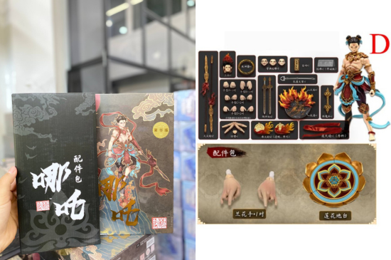 [พร้อมส่ง] "Fancyrealm Fancy Realm 1/12 : The Investiture of the Gods - NeZha - D set "