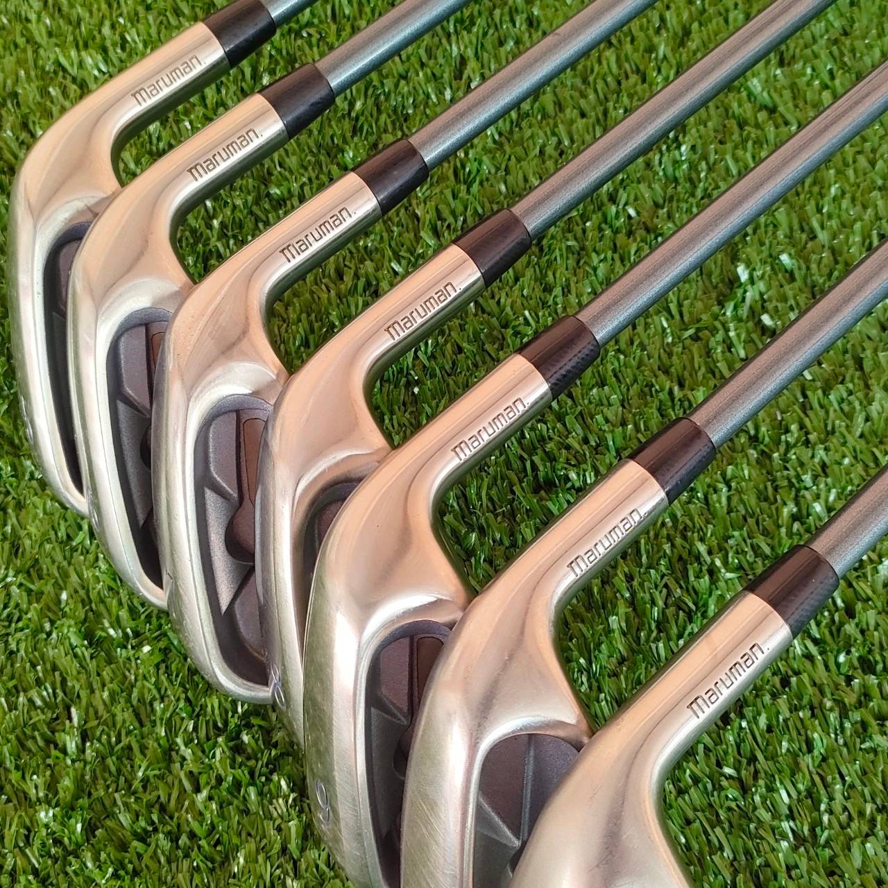 ** ไม้กอล์ฟสำหรับผู้หญิง ** ชุดเหล็ก MARUMAN TITUSV1 มีเหล็ก 5-9 เเละ PW SW
