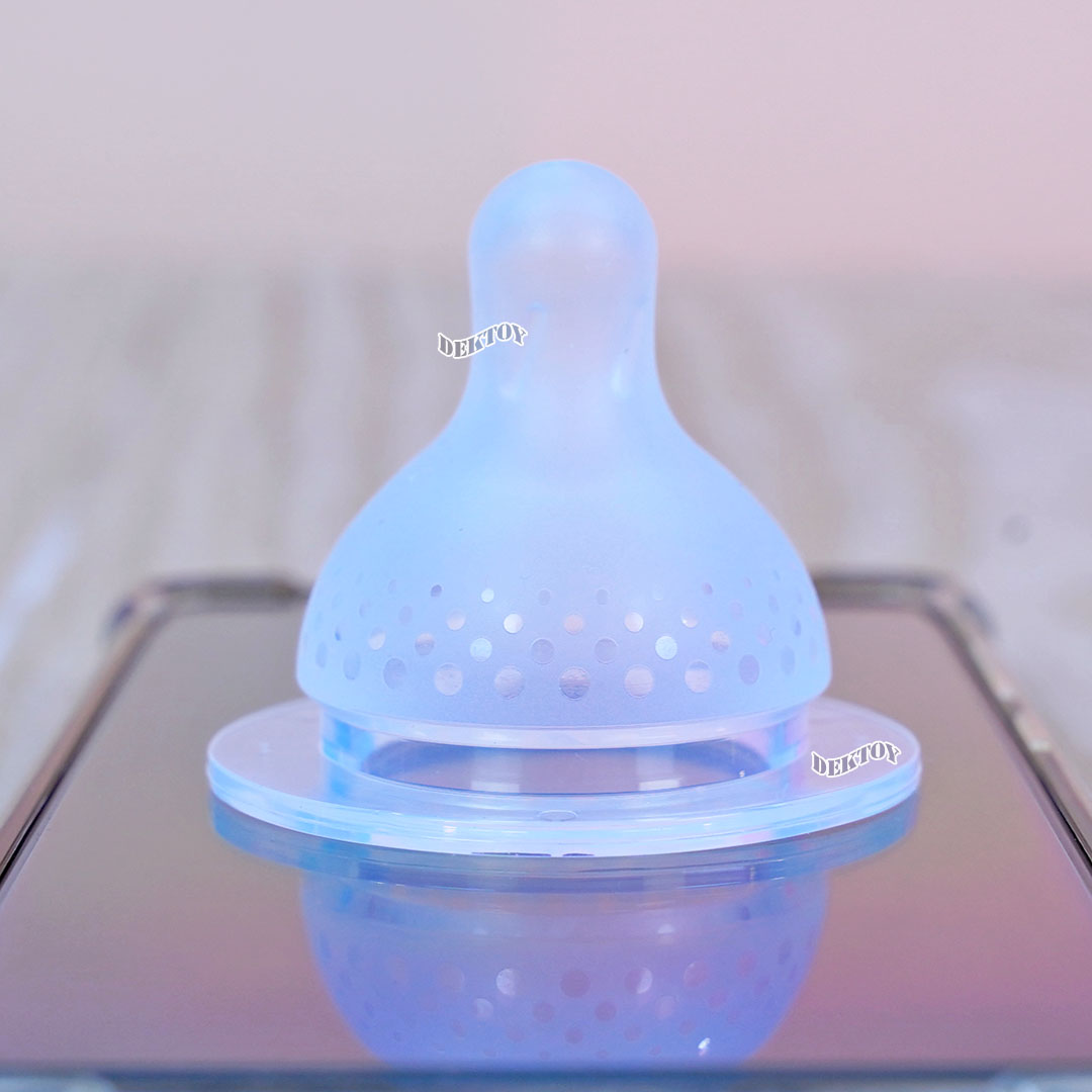 กว้าง จุกนมไม่ดูดไม่ไหล Toddy ทอดดี้ จุกนมสำหรับขวดคอกว้าง จุกนิ่มดูดง่าย แพ็ค2ชิ้น