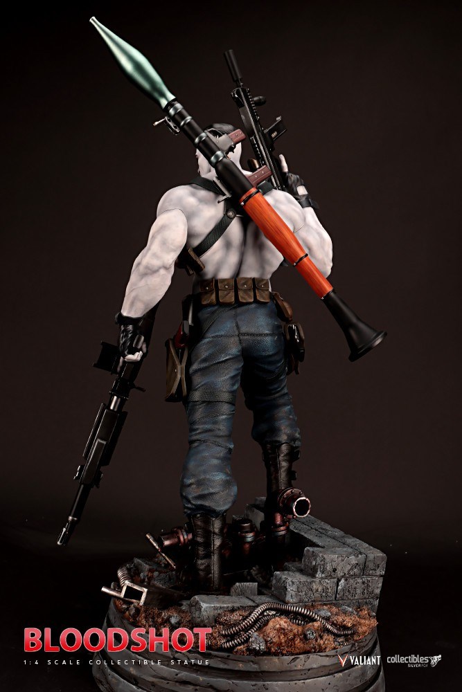 [สั่งจอง]Silver Fox 1/4 Valiant Legendary Scale Statue - Bloodshot