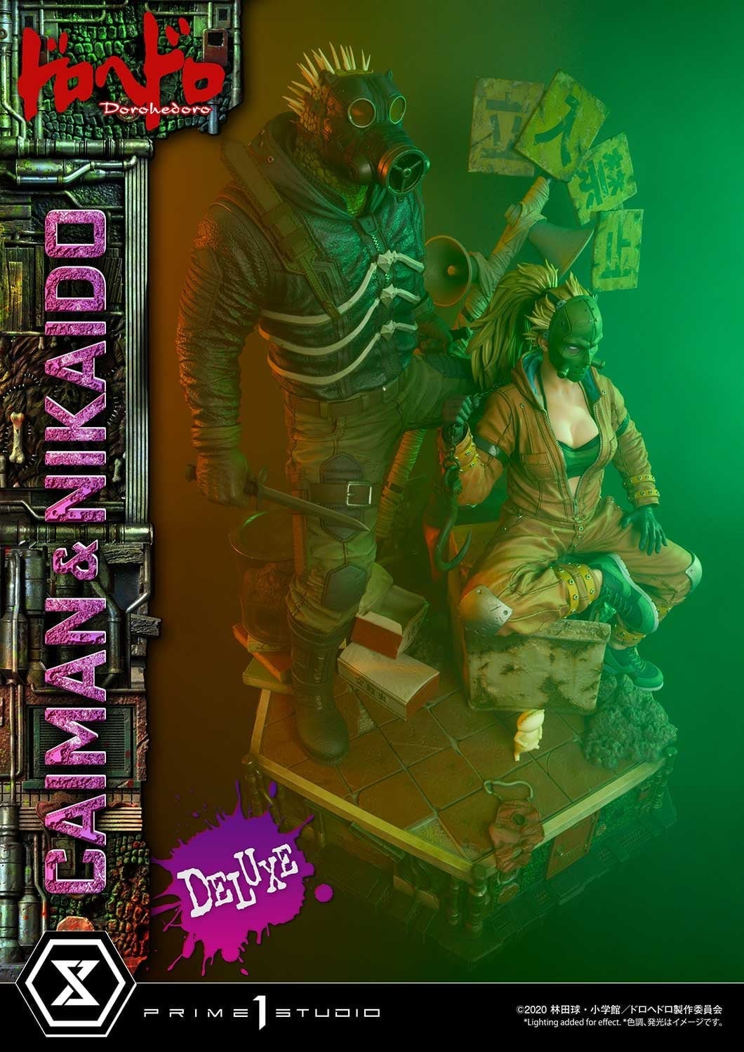 [สั่งจอง]Prime 1 Studio 1/4 : Caiman & Nikaido (Dorohedoro)