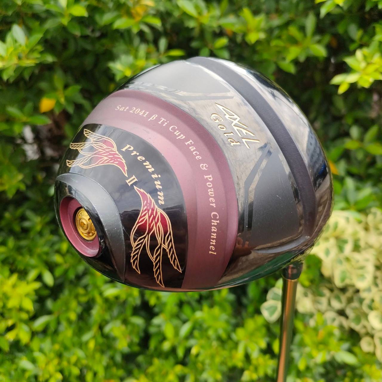 DRIVER TSURUYA AXEL PREMIUM II องศา 10.5 ก้าน AXEL GOLD PREMIUM FLEX S รุ่นพระเจ้า!! ที่ญี่ปุ่นดังตลาดแตก!! หน้า HI - COR ตีไกลแบบสุดที่สุด!! ไม้กอล์ฟมือสอง ของแท้ BY NakaraLuxurious