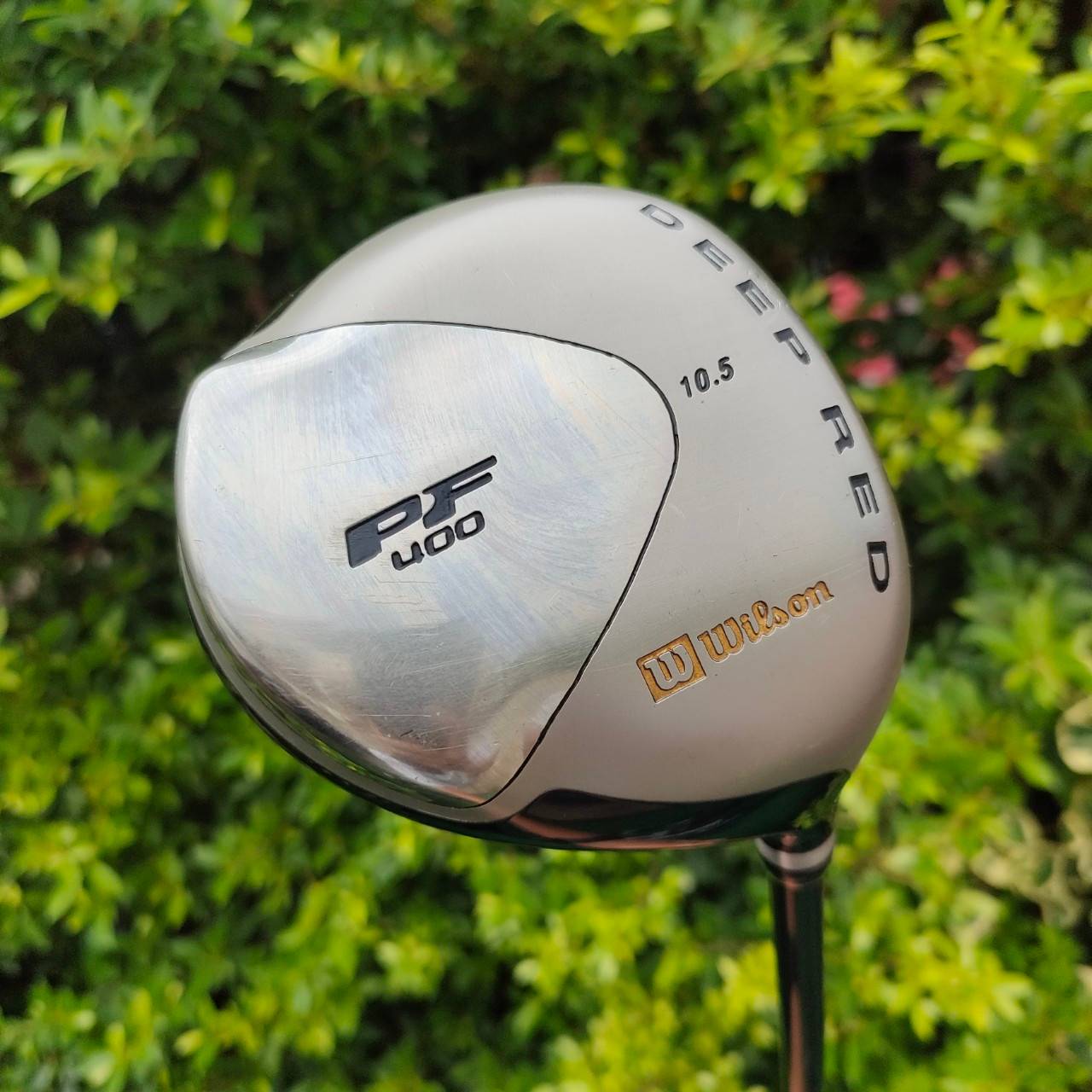 DRIVER WILSON DEEP RED PF400 องศา 10.5 ก้าน FUJIKURA FLEX R ก้านพรีเมี่ยมญี่ปุ่นแท้ๆ รุ่นนี้หน้าเด้งตีไกล และเพิ่มความตรงเข้าไป ก้านดีมากๆ ไม้กอล์ฟมือสอง ของแท้ BY NakaraLuxurious