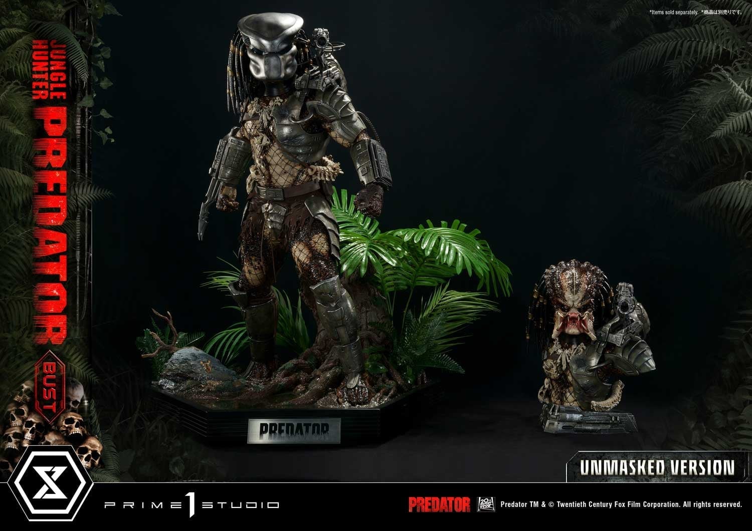 [สั่งจอง]Prime 1 Studio 1/3 : Jungle Hunter Predator Bust (Predator 1987)