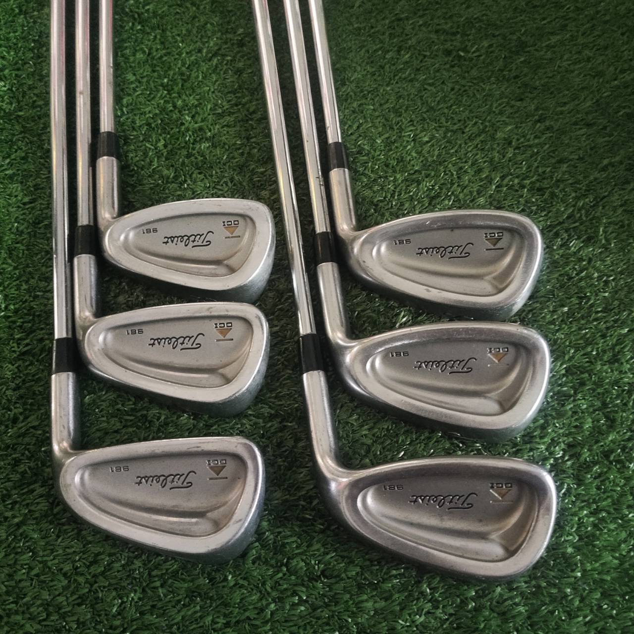 ชุดเหล็ก Titleist DCI 981 รุ่นดังยอดนิยม ก้านดีมาก!!! RIFLE 5.5 ตีสนุกมาก!!!
