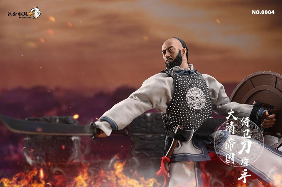 [สั่งจอง]ทหารแมนจูผู้พิทักษ์ KUNLUNTOYS 1/6 0004 Dulimbai Gurun Shield Guardian Action Figure