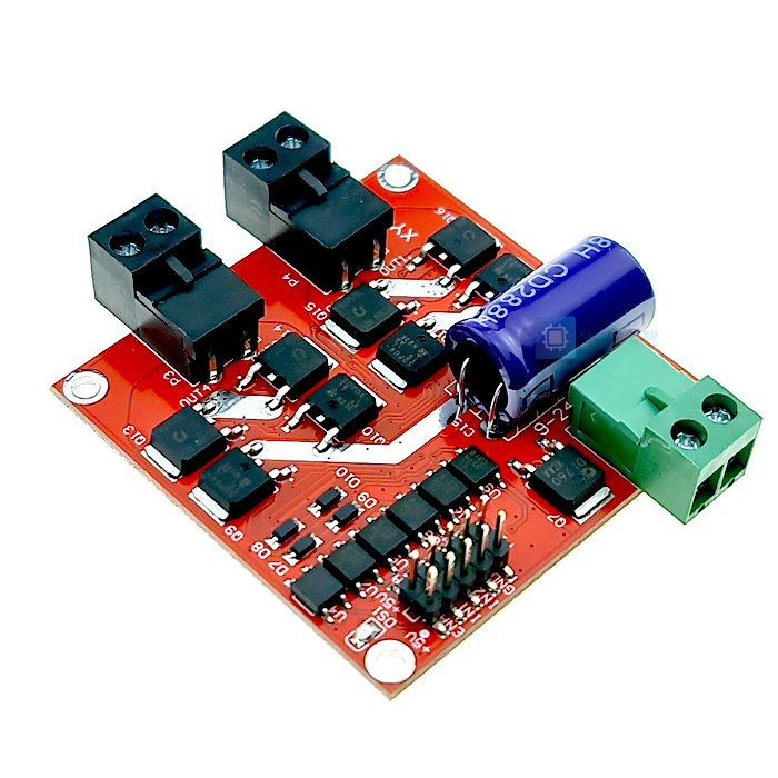 XY160D Dual DC Motor Drive 12V/24V 7A 160W Logic Positive Negative PWM Speed