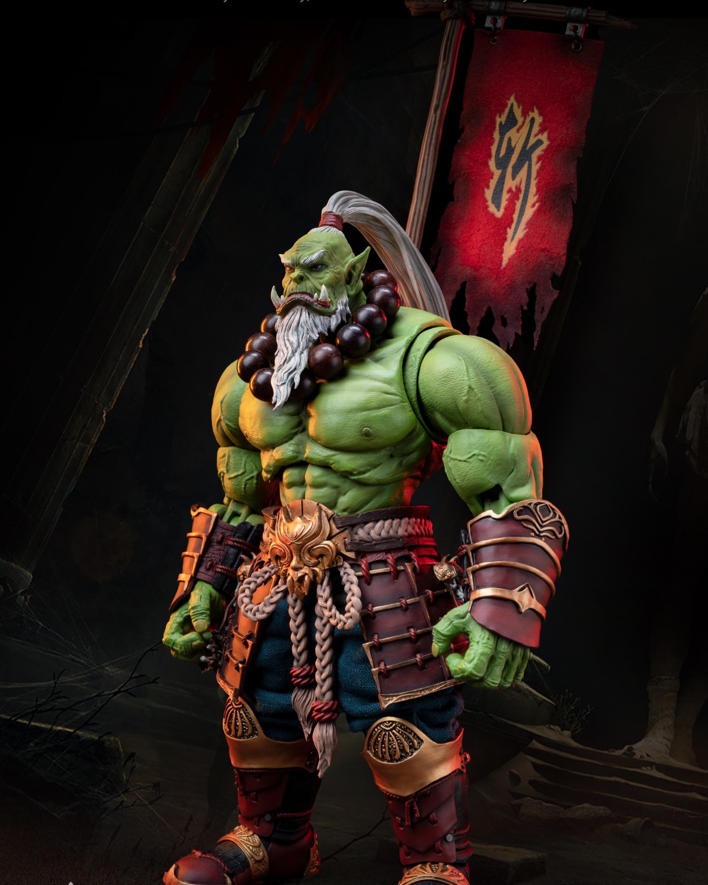 [สั่งจอง]Mithril Action Studio 1/10 : Guardian of Horde Master Sword Orc (8")