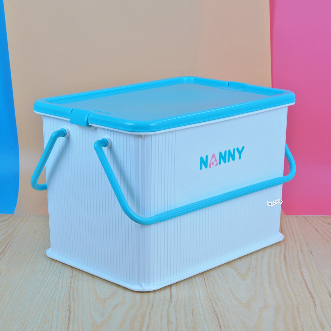 NANNY แนนนี่ กล่องเก็บของเอนกประสงค์ เก็บของใช้ ของเตรียมคลอด ขนาดใหญ่ 30ลิตร 3040