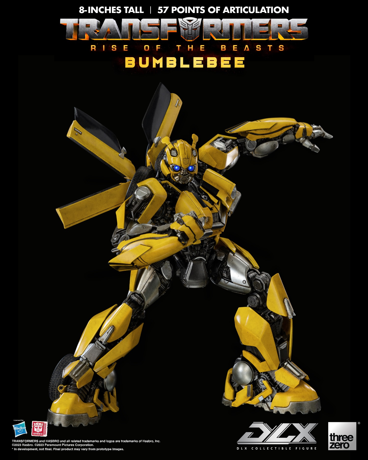 [สั่งจอง]threeZero 3Z05630W0 TRANSFORMERS : Rise of the BEAST DLX - Bumblebee