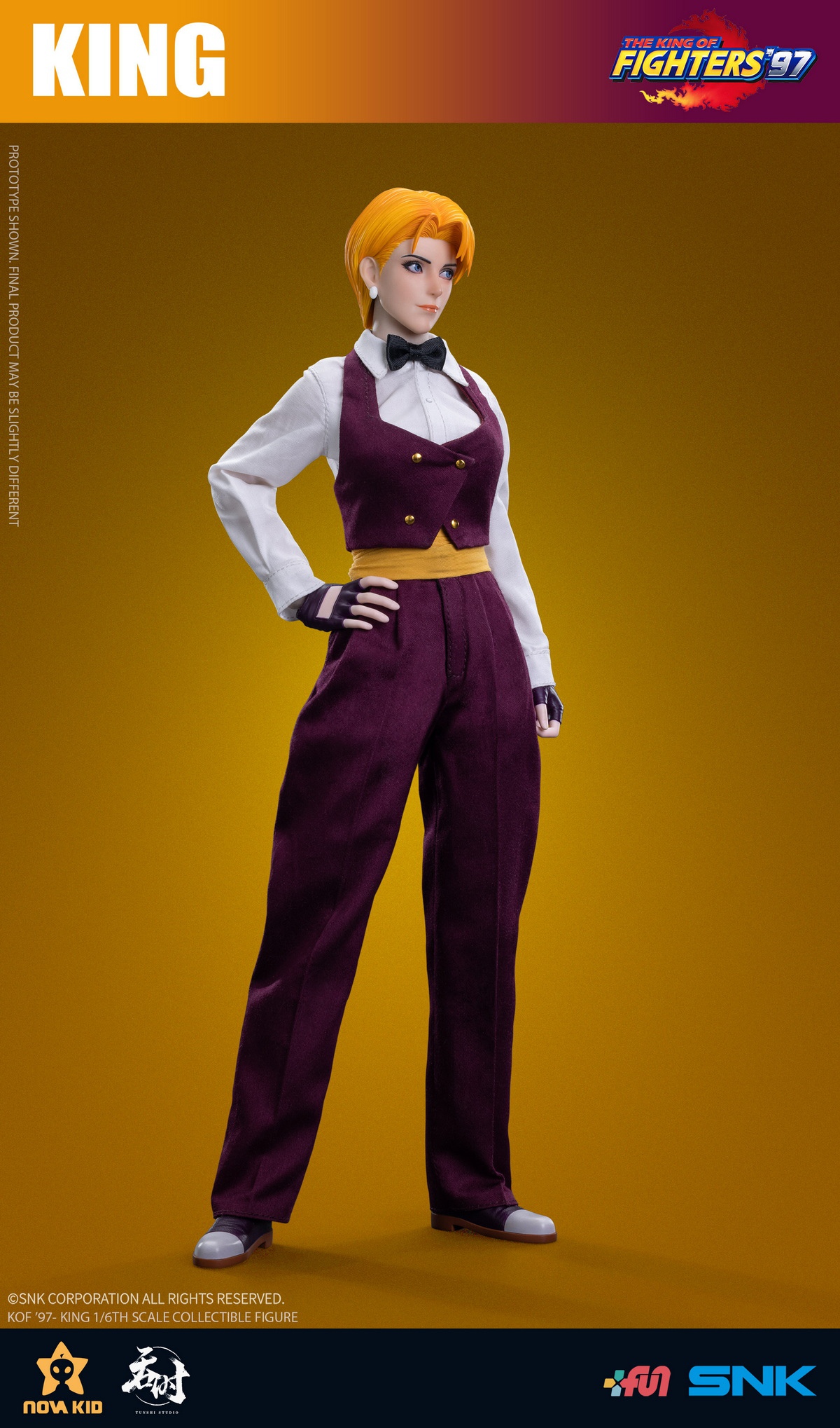 [สั่งจอง] TUNSHI STUDIO TS-XZZ-006 1/6 : SNK - THE KING OF FIGHTERS '97 – KING