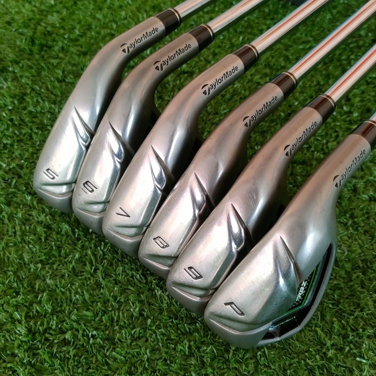 ชุดเหล็ก TAYLORMADE RBZ มีเหล็ก 5 - 9 เเละ PW ก้าน N.S PRO 950 GH FLEX R ก้านดีมาก เป็นก้านเหล็กที่เบา 95 G ไม้กอล์ฟมือสอง ของแท้ BY NakaraLuxurious