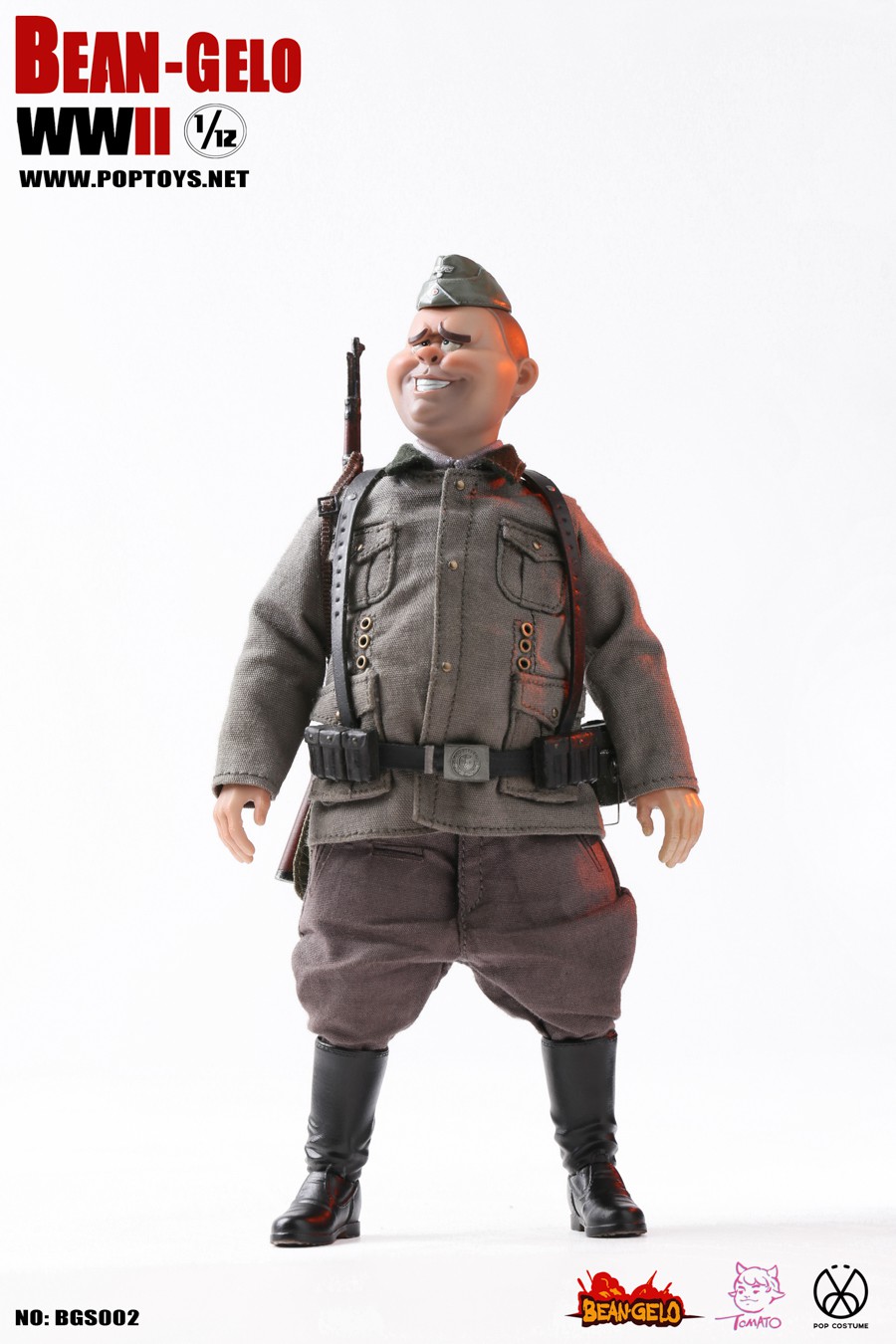 [สั่งจอง] POPTOYS 1/12 Bean Gelo Serie BGS001/2/3 Franz ,George , Weber