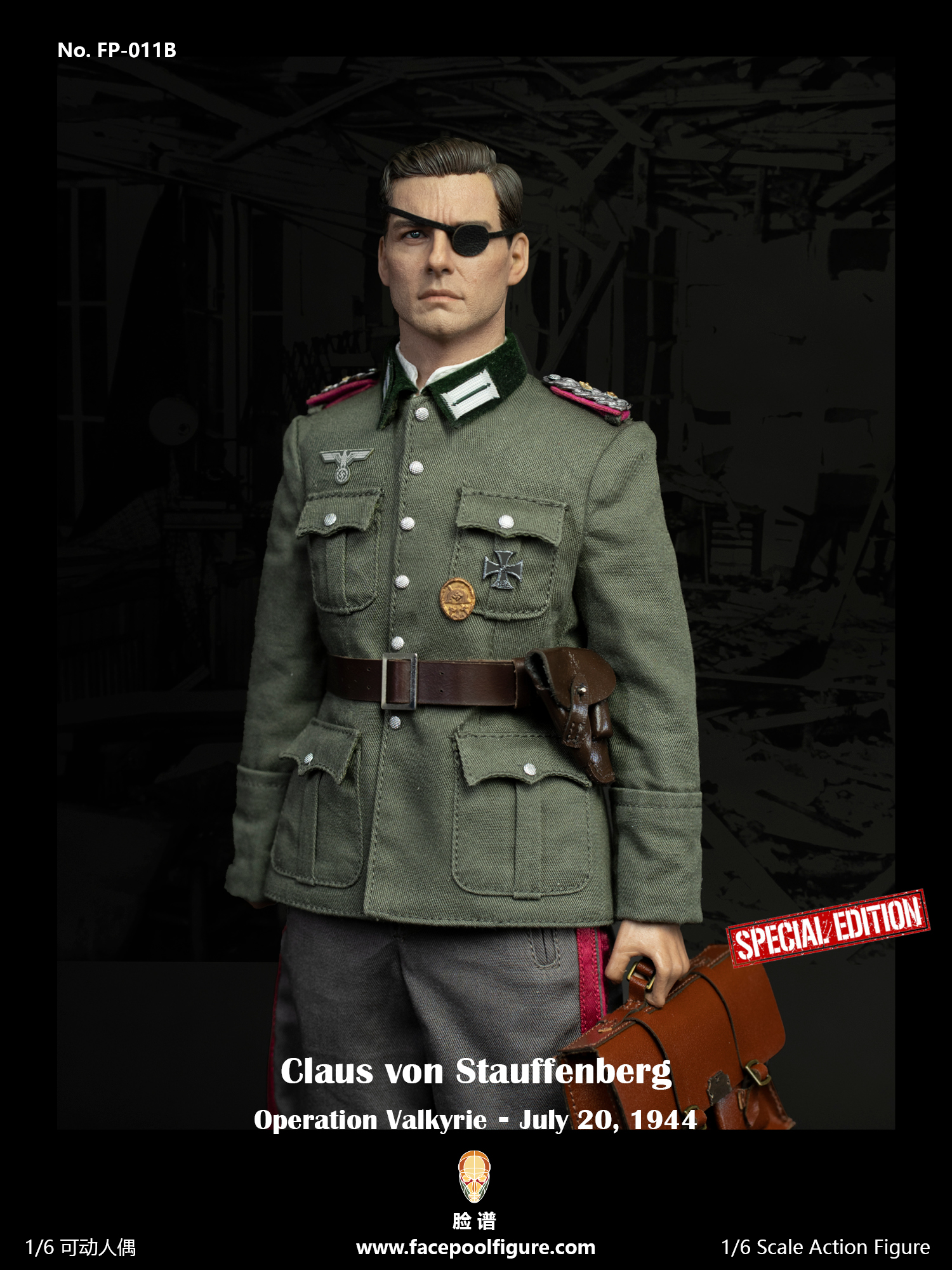 [พร้อมส่ง] Facepoolfigure 1/6 : Discover History Series Operation Valkyrie