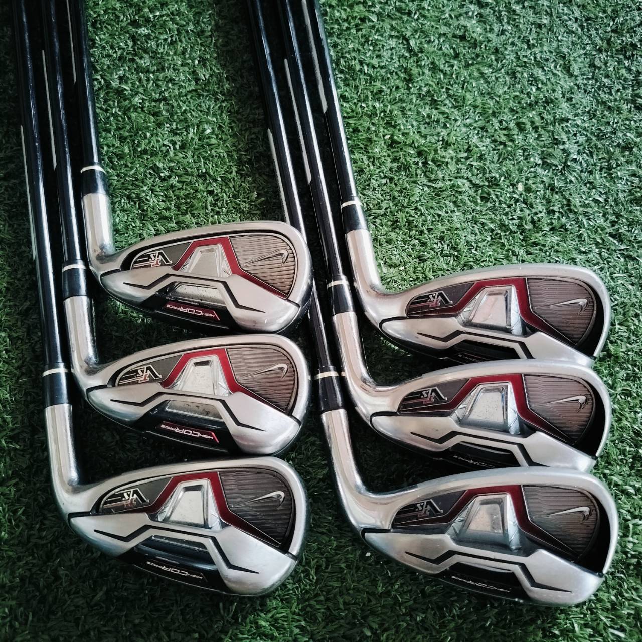 ** ขาดเหล็ก 7 ** ลดพิเศษ!!! ชุดเหล็ก NIKE VRS HIGH COR FACE ( หน้าเด้ง ) ก้าน FUBUKI ครบชุด ก้านพรีเมี่ยมสุดหรู ก้านดีมากๆ ไม้กอล์ฟพรีเมี่ยมมือสอง ของแท้ By NakaraLuxurious