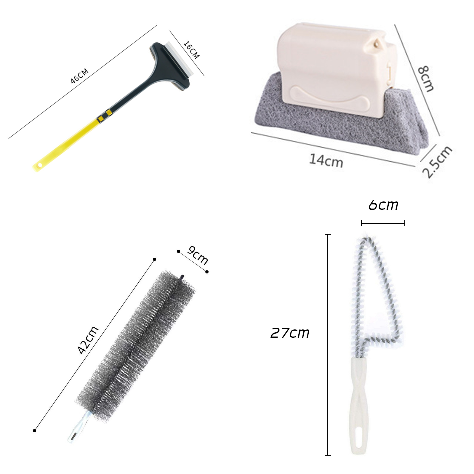 แปรงทำความสะอาดหน้าต่าง มีหลายแบบ วัสดุคุณภาพดี ทำความสะอาดได้หมดจด ขนาดเหมาะมือ ดีไซน์สวย