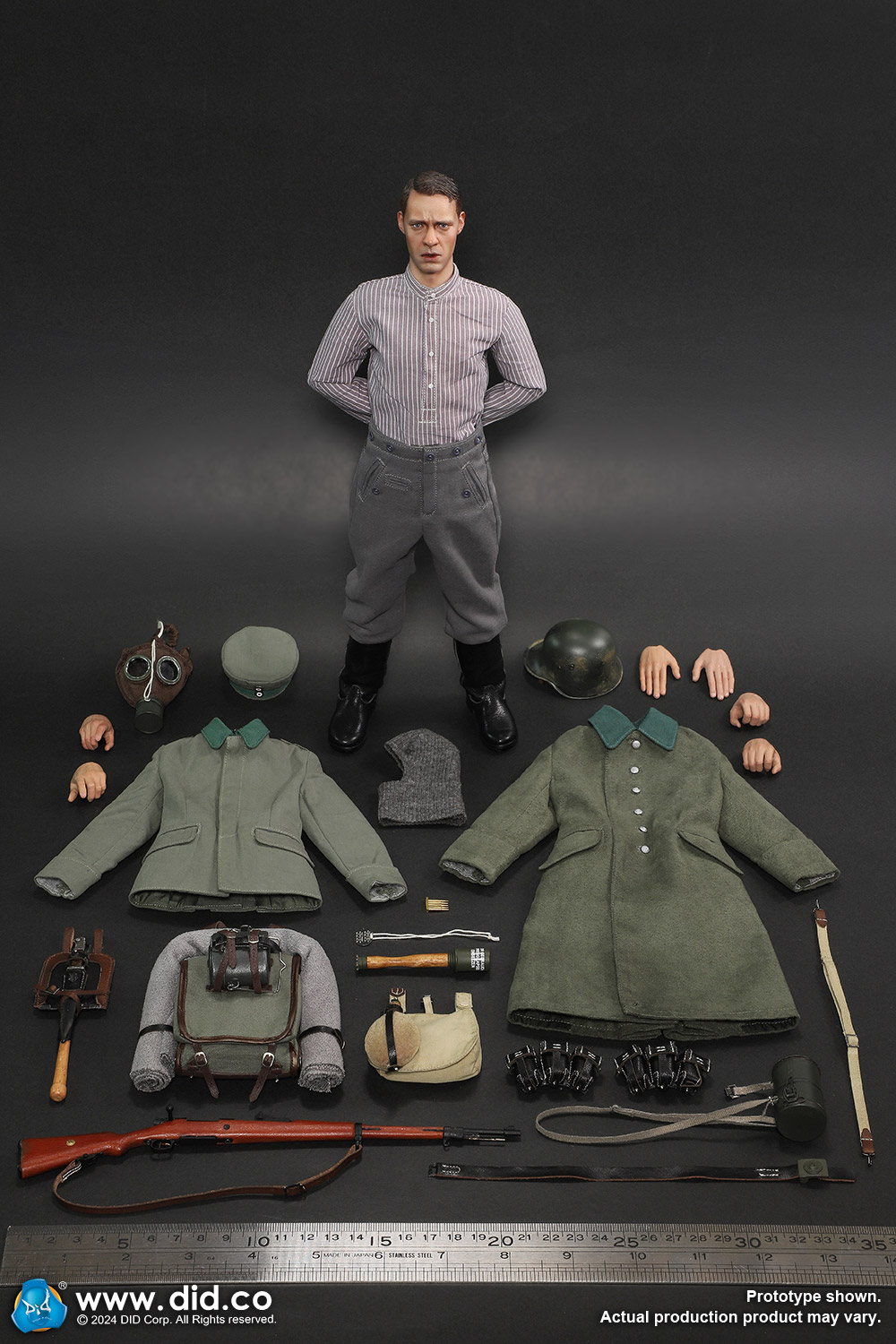 [พร้อมส่ง] DID D11014 1/6 : WWI German Army - Paul Baumer
