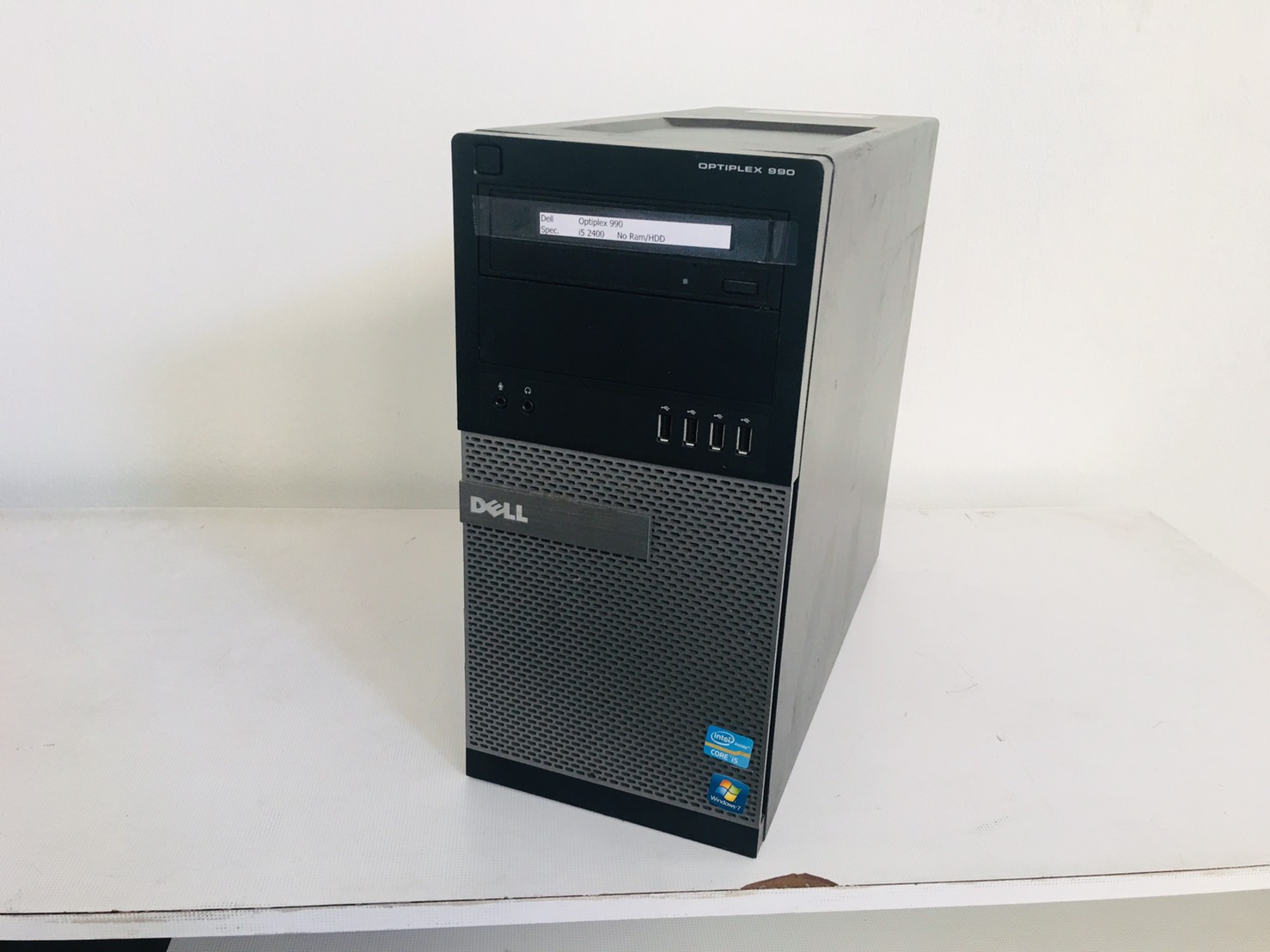 PC Dell Optiplex 390 MT คอมพิวเตอร์ตั้งโต๊ะ มีประกัน