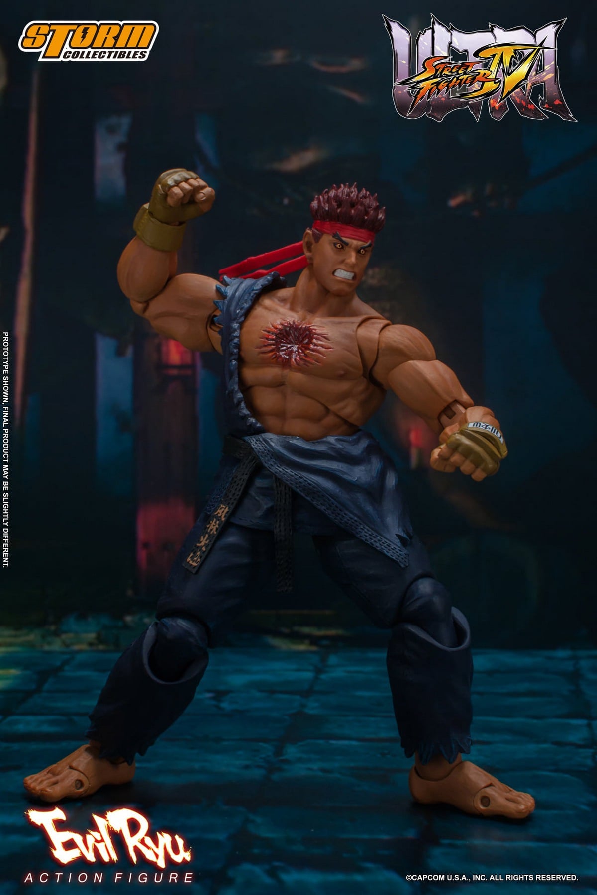 [สั่งจอง]Storm Toys CPSF21 :Street Fighter IV - EVIL RYU