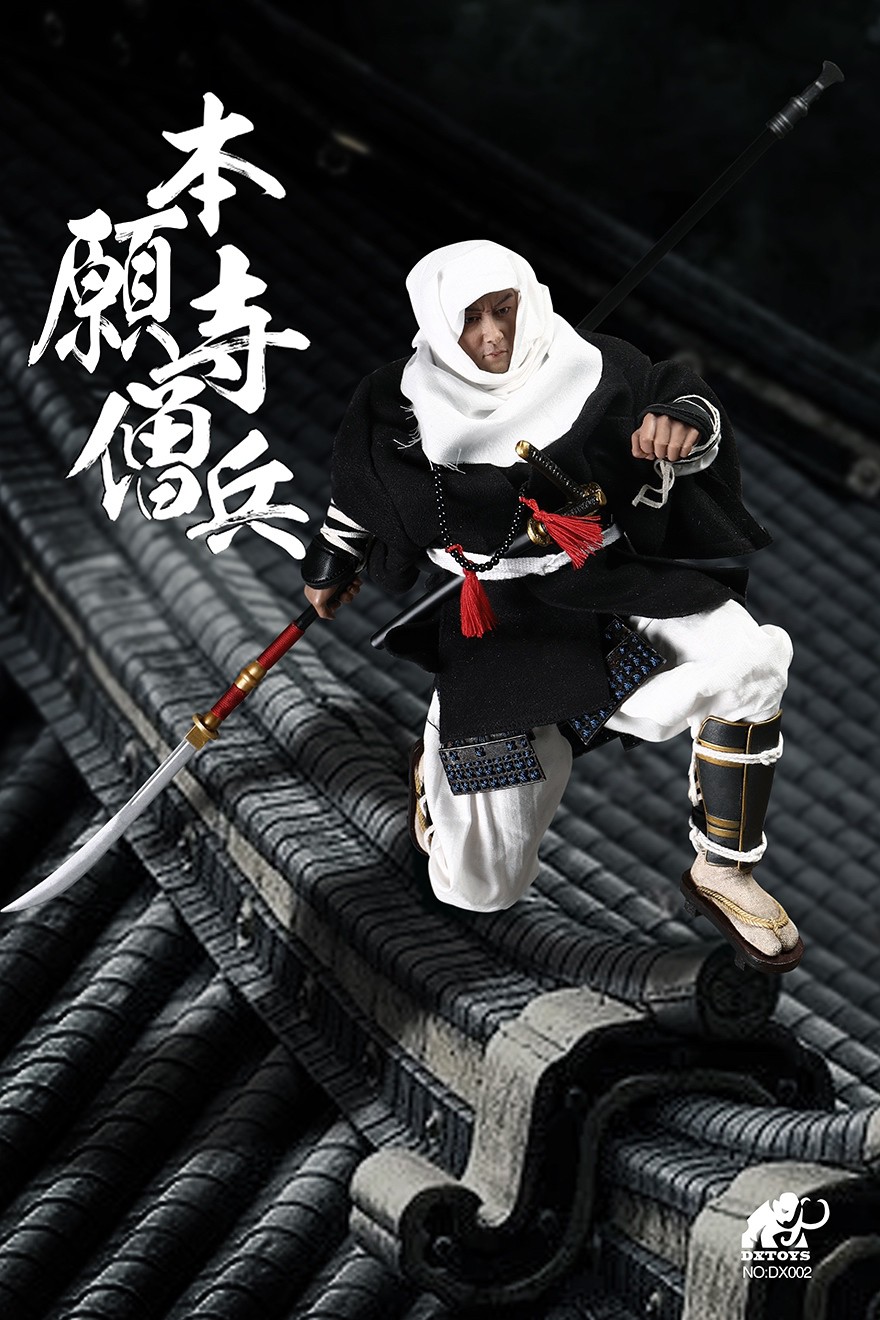 [สั่งจอง] DXTOYS 1/6 DX001/DX002 Japan Sengoku - Honganji Monk Soldier [Standard /Deluxe Edition]