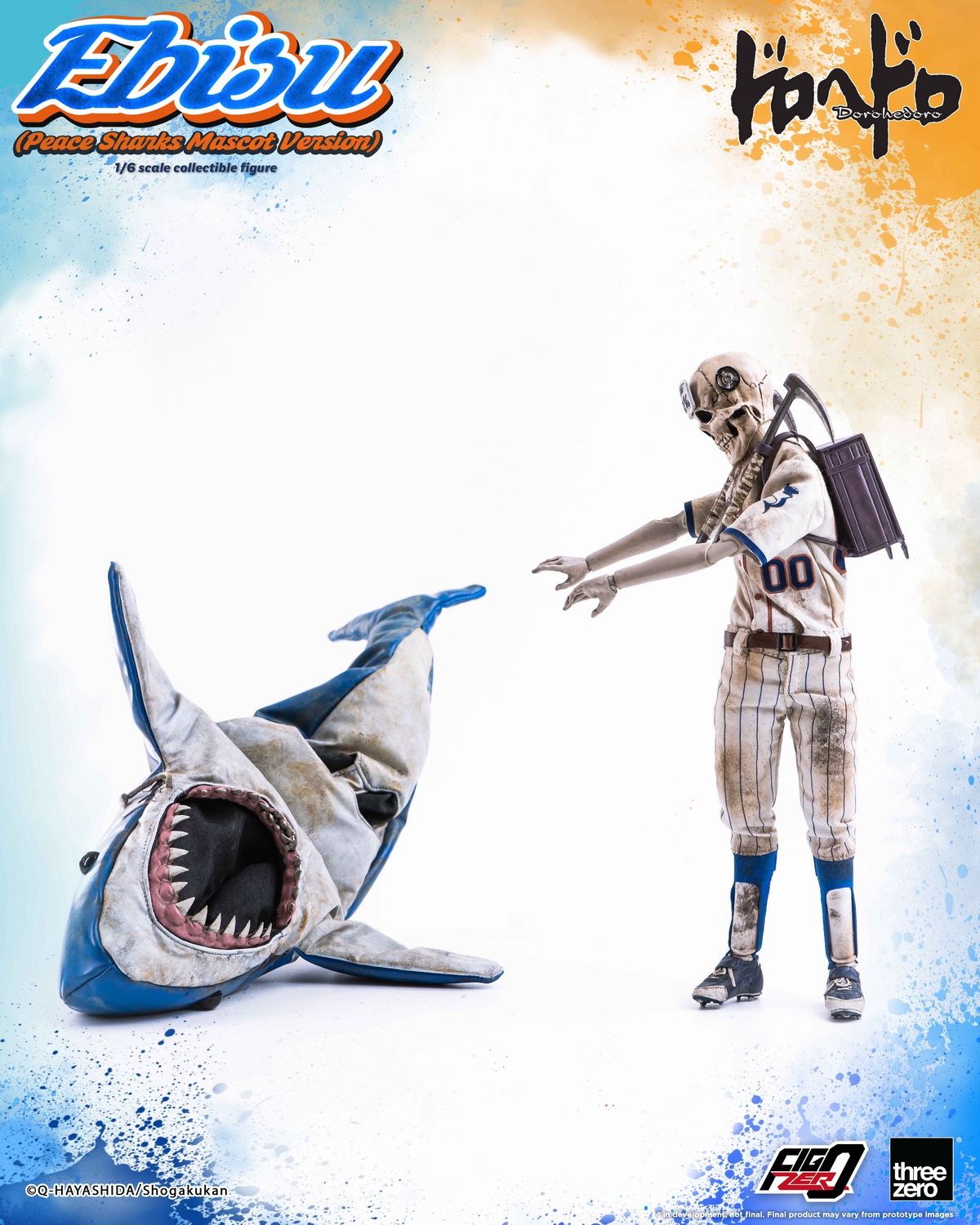 [สั่งจอง]Threezero 3Z07150W0 1/6 : Dorohedoro Ebisu (Peace Sharks Mascot Version)