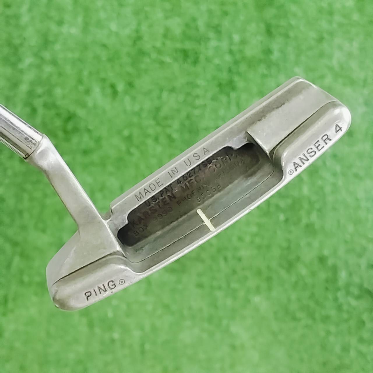 PUTTER PING ANSER 4 ความยาว 35 นิ้ว พัตต์นิ่งมาก ANSER4 เป็นตัวที่สมบูรณ์ที่สุด ในซีรี่นี้และเป็นรุ่นยอดนิยมที่สุดเช่นกัน ไม้กอล์ฟพรีเมี่ยมมือสอง ของแท้ By NakaraLuxurious