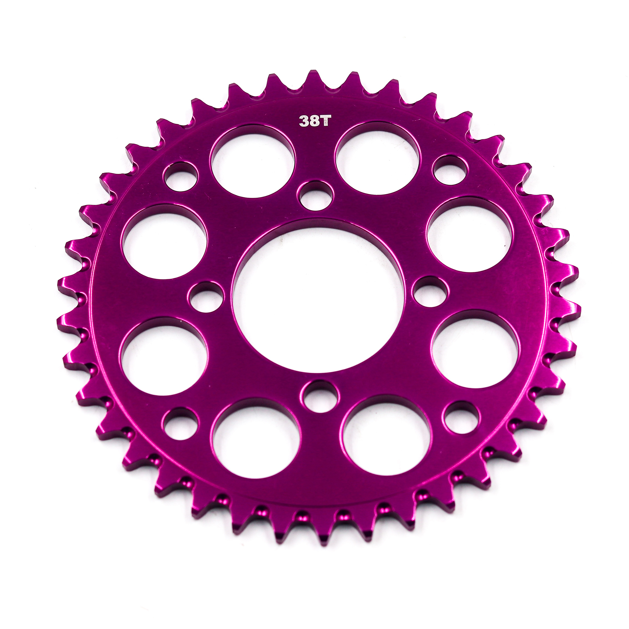สเตอร์หลัง Super Zero V.2 420 สีม่วง - KLX110, KLX110L, KLX110RL