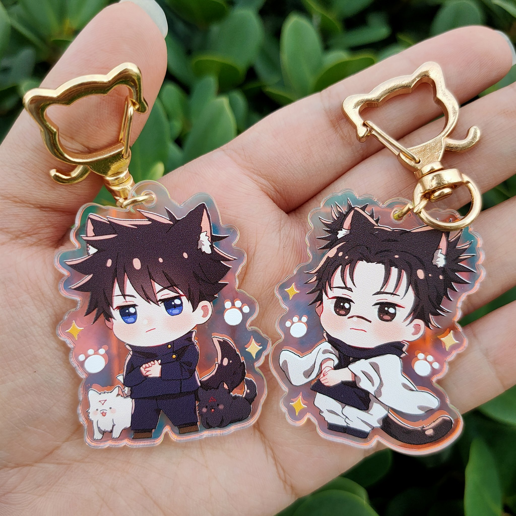 JJK Hologram Keychain & Standee & Glitter sticker