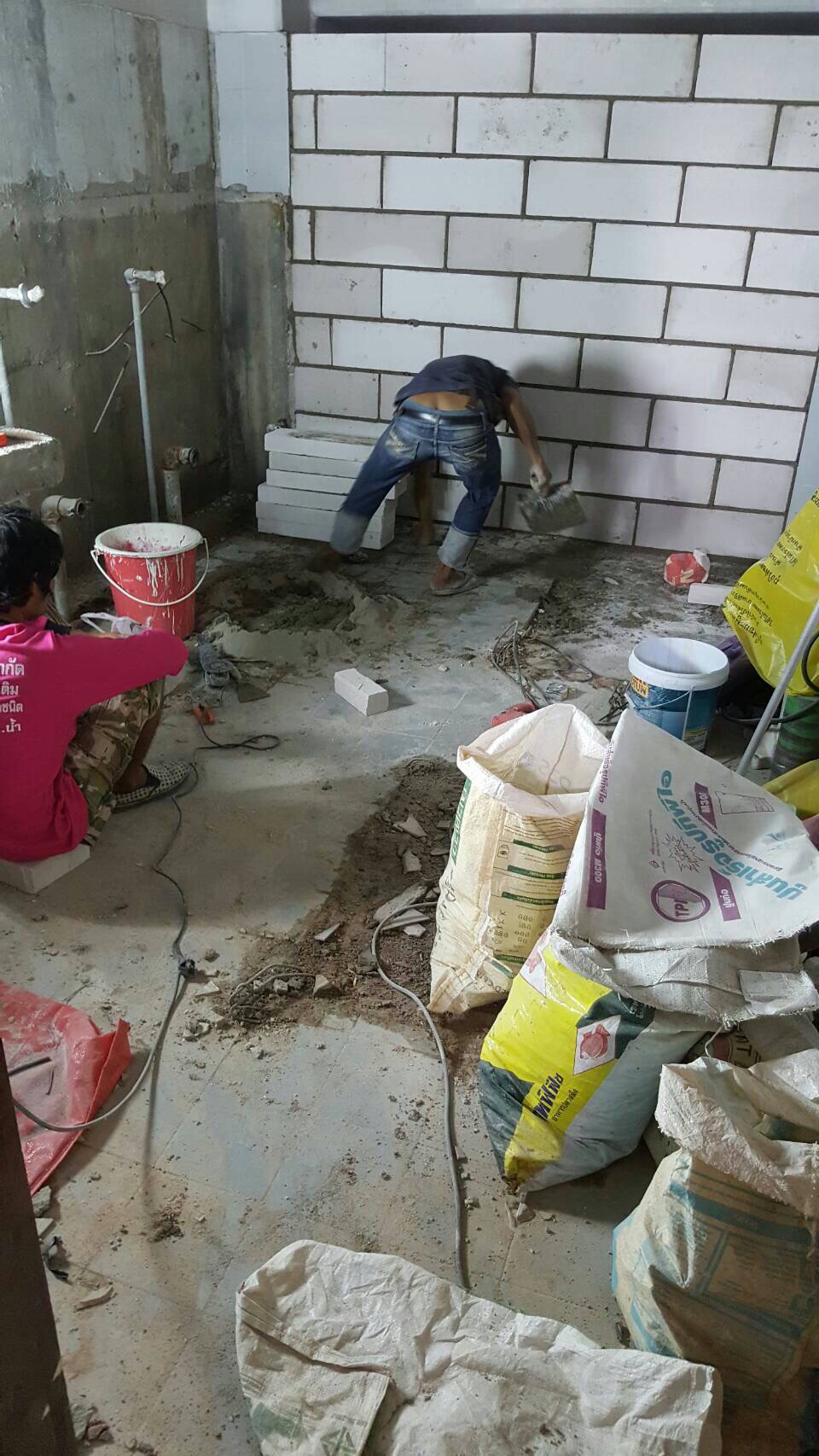 งานปรับปรุงห้อง และห้องน้ำ-ห้องส้วมอาจารย์สาขาโภชนาการและหน่วยสอบทานทรัพยากรสุขภาพ รพ.ศิริราช