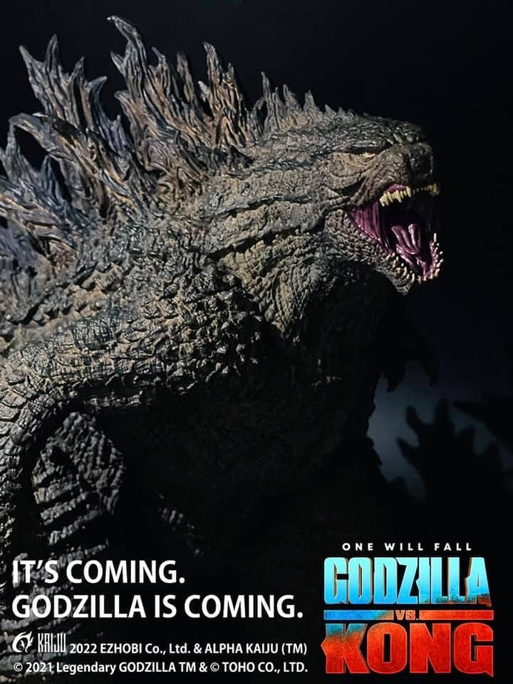 [สั่งจอง]Ehzobi Tall 38cm. : Alpha Kaiju Series - Godzilla (Battle Taunting Ver.) 2021