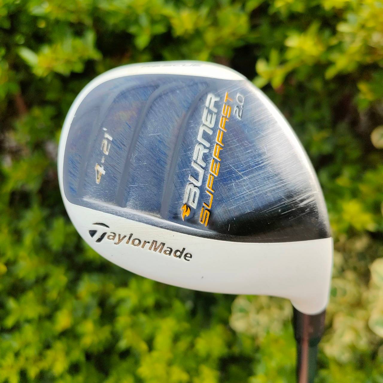 HYBRID 4 TAYLORMADE BURNER SUPERFAST 2.0 องศา 20 ก้าน BURNER RE*AX FLEX S ** มาพร้อม COVER ตรงรุ่น!!! *** ไม้กอล์ฟมือสอง ของแท้ BY NakaraLuxurious