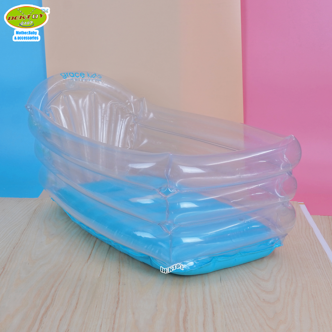 Gracekids เกรซคิดส์ อ่างอาบน้ำ เป่าลมสำหรับเด็ก แถมสูบลมแบบเหยียบ
