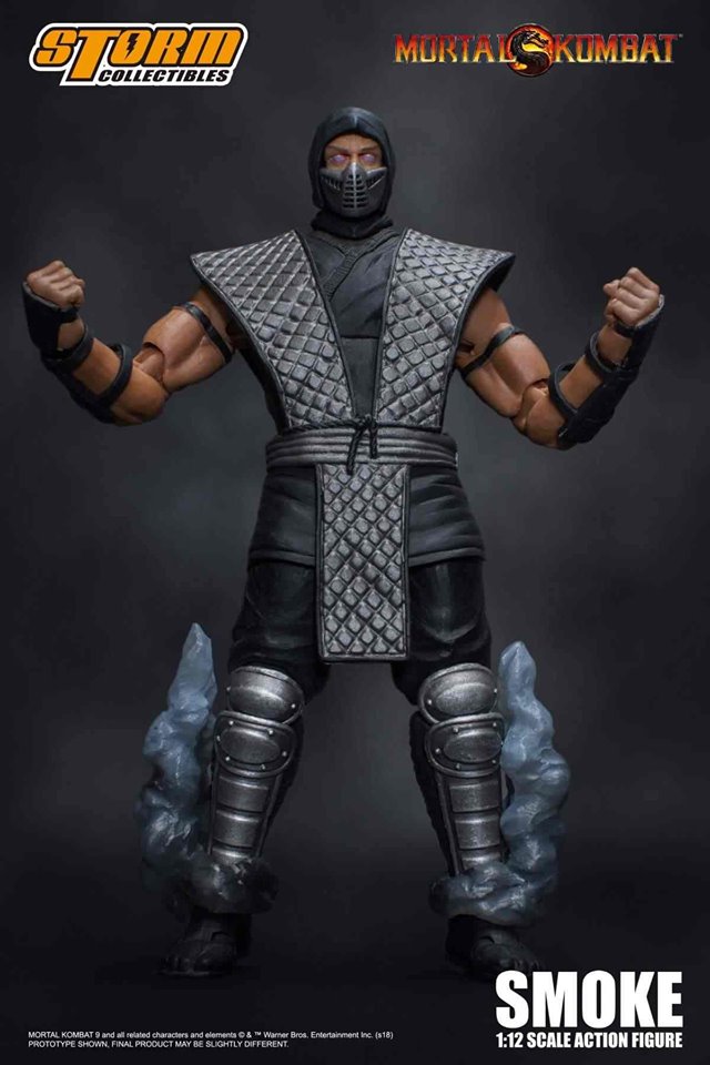 [สั่งจอง]Storm Toys 1/12 Mortal Kombat Scorpion/Rian/Smoke