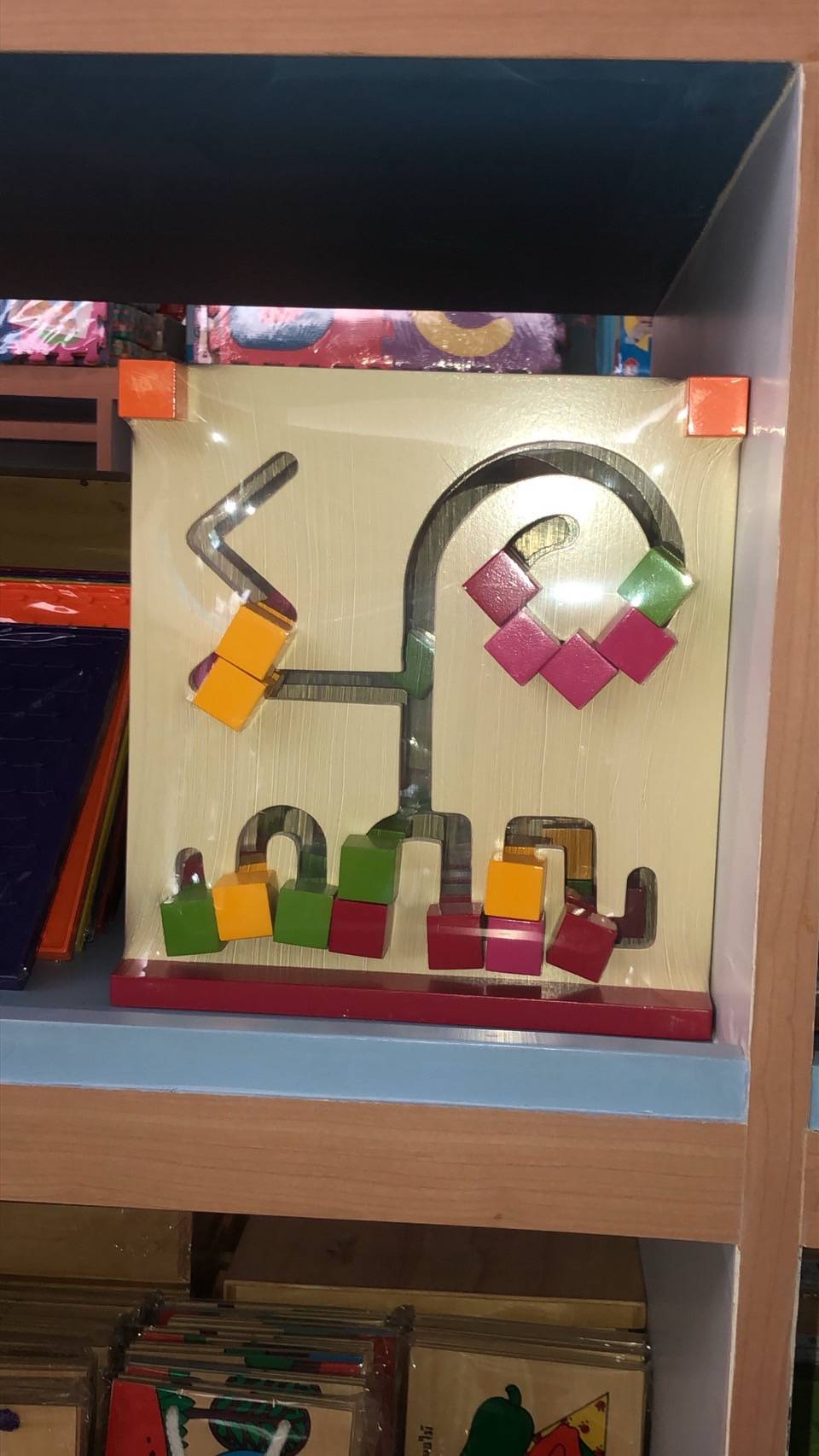 ดัมเบลรางเลื่อน ของเล่นเสริมพัฒนาการ ,ของเล่นเสริมทักษะ,ของเล่นเด็ก, สื่อการสอนอนุบาล