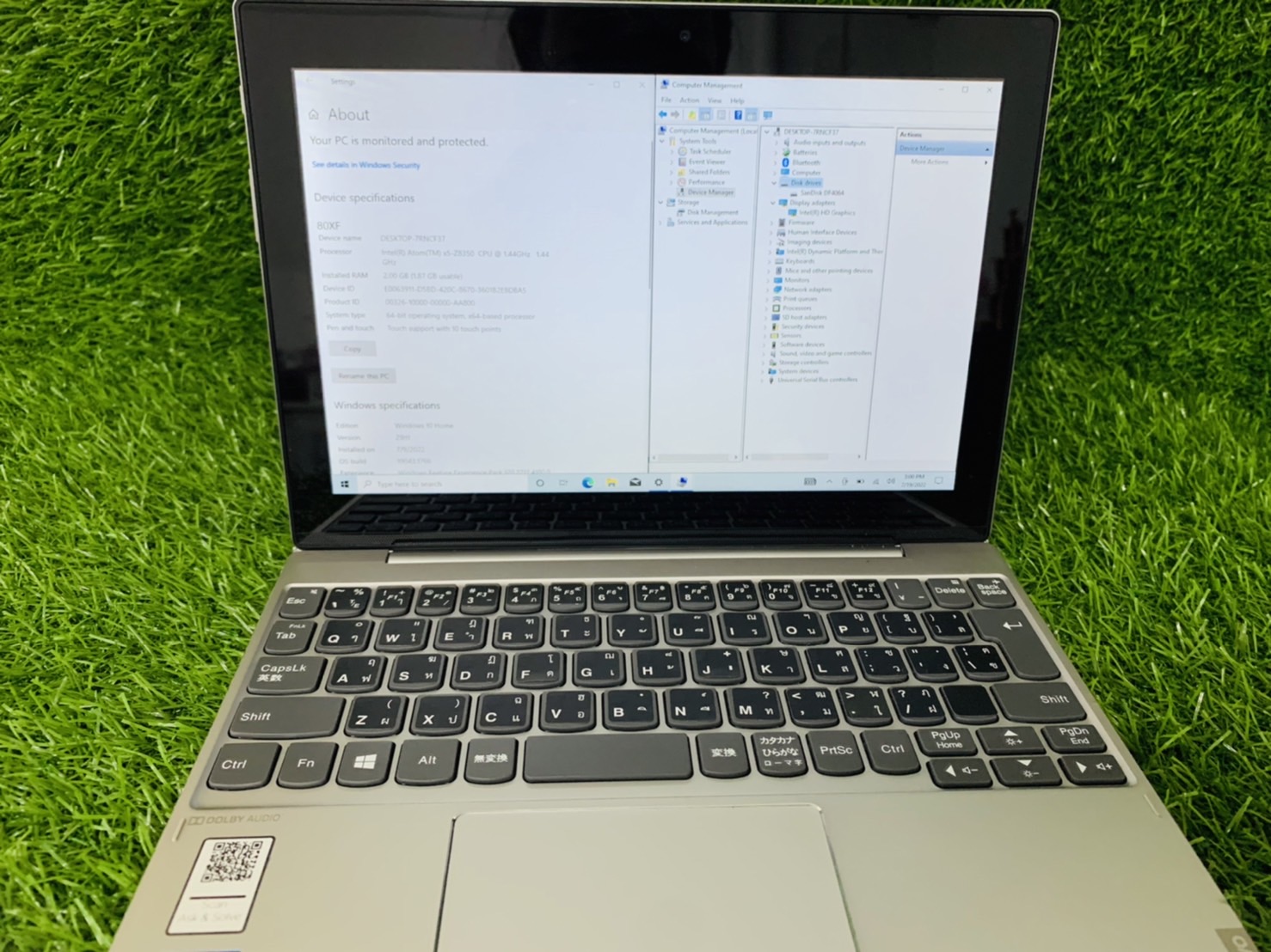 NOTEBOOK 2 IN 1 โน้ตบุ๊คแบบแยกคีย์บอร์ด LENOVO MIIX 320 - 10.1 inch