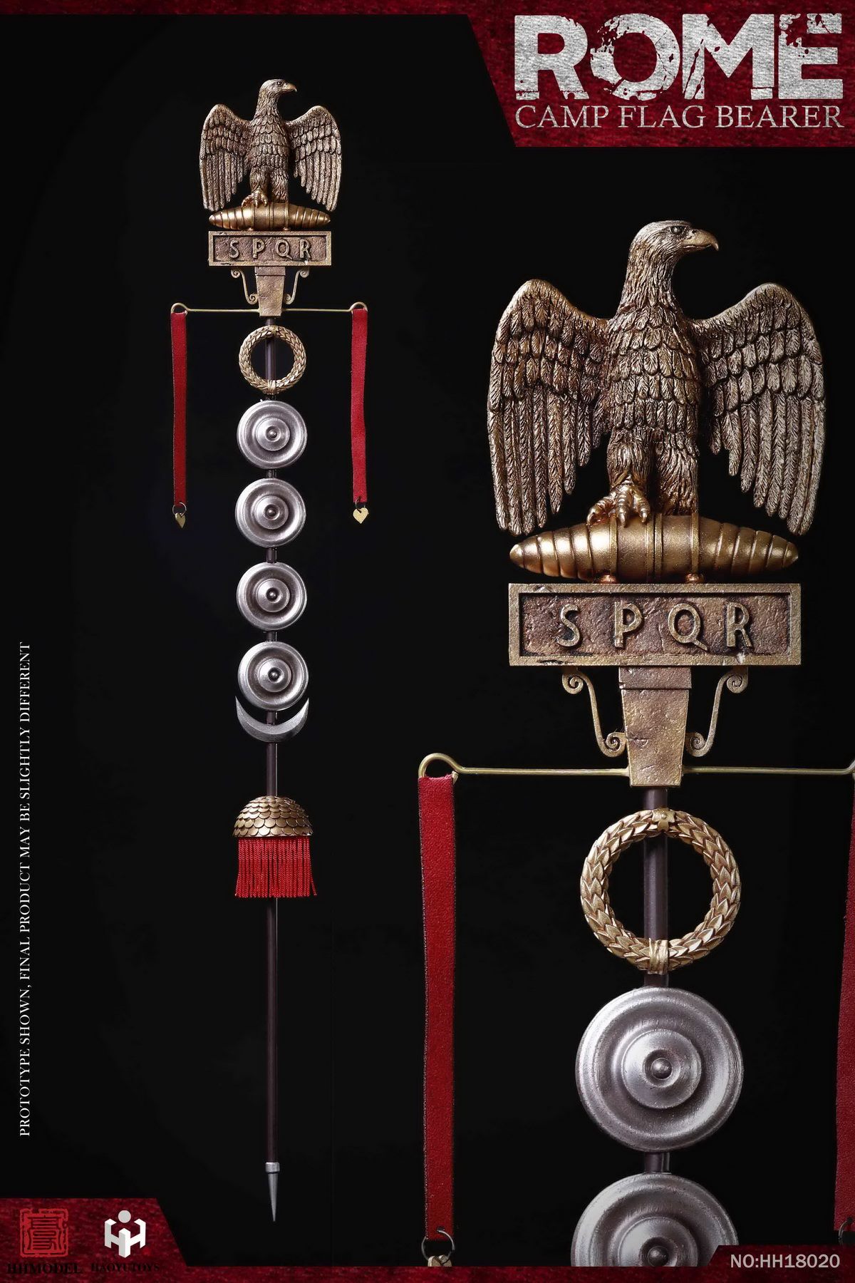 [สั่งจอง]HAOYUTOYS HH18020 1/6 : Imperial Army — Camp flag bearer