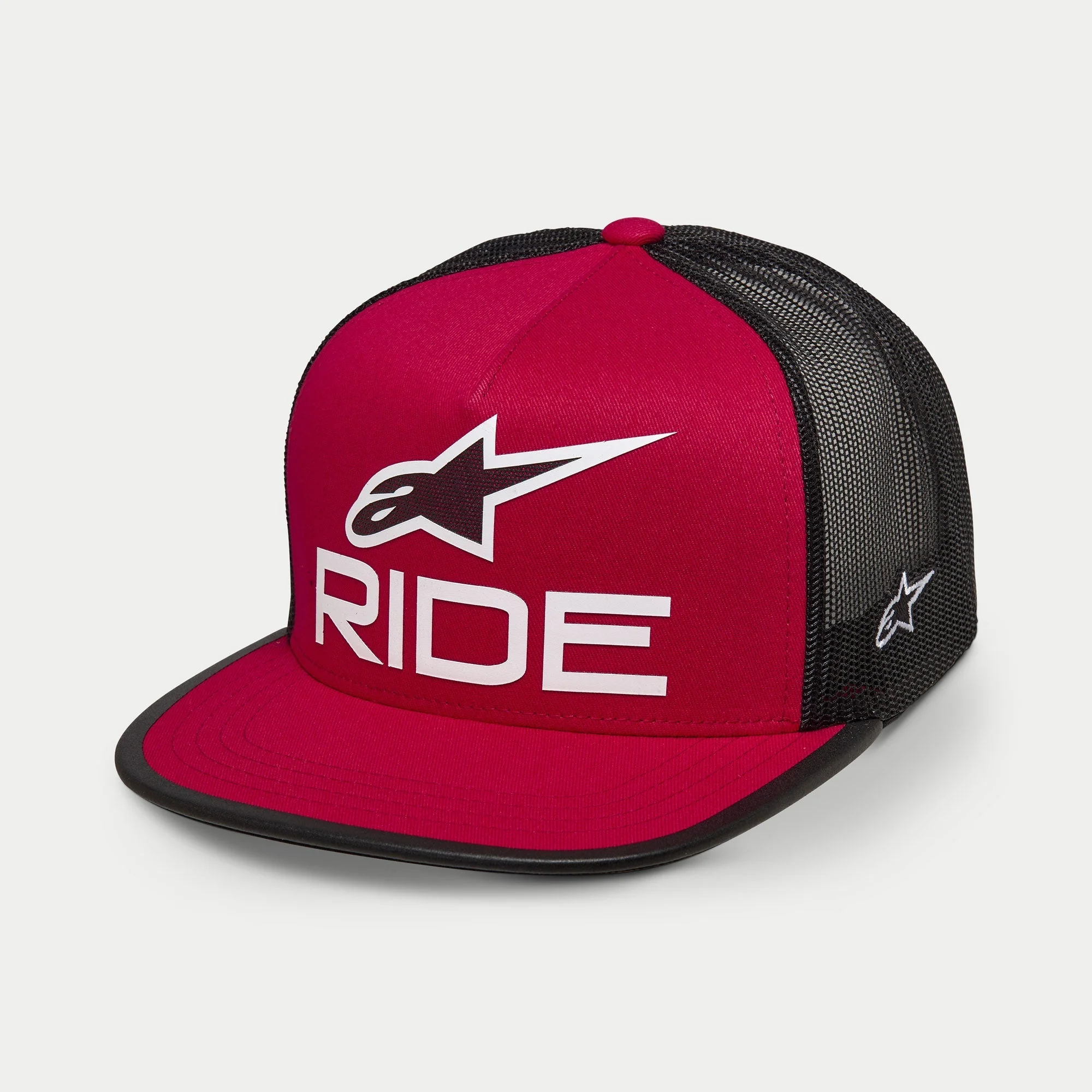 หมวกแก๊ป Alpinestars Ride 4.0 Trucker Hat - Red/Black/White