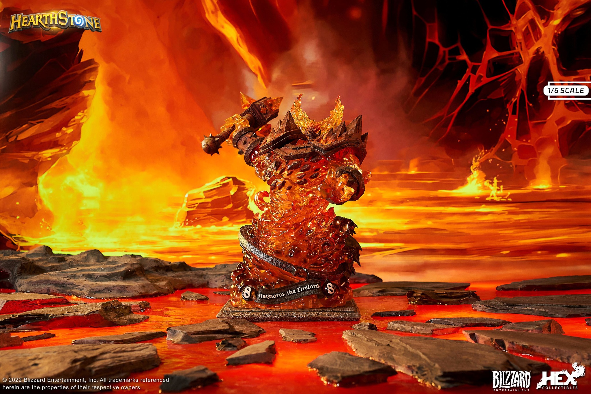 [สั่งจอง]HEX Collectibles : Ragnaros the Firelord Premium Statue (Hearthstone)