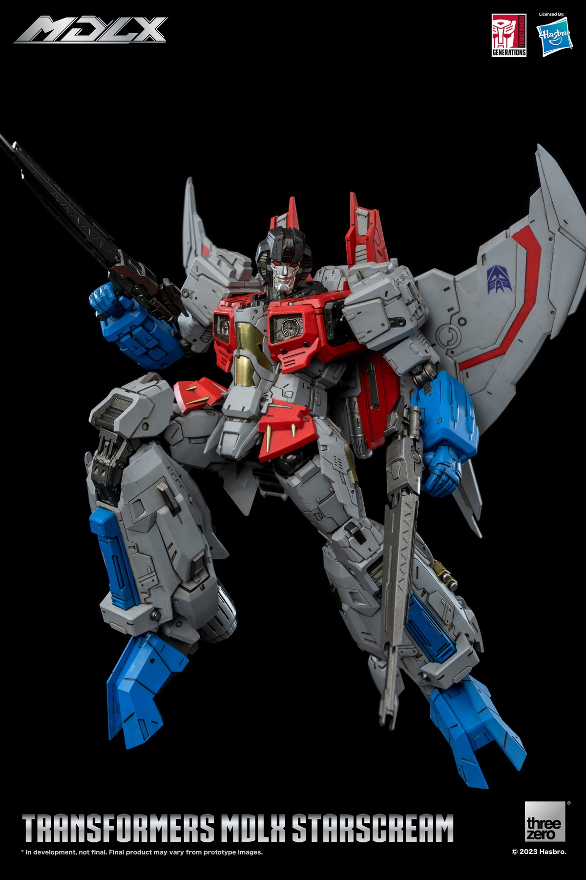 [สั่งจอง] Threezero 3Z03360W0 7.8" Transformers: MDLX - Starscream