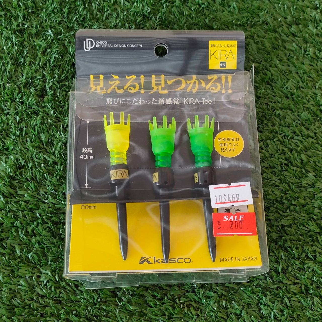ลดล้างสต๊อก !!! ที่ตั้งลูกกอล์ฟ KASCO KIRA สวยมาก ตีกลางคืนยิ่งสวย เหนียว กะระยะการปักทีได้ดี อายุการใช้งานยาวนาน