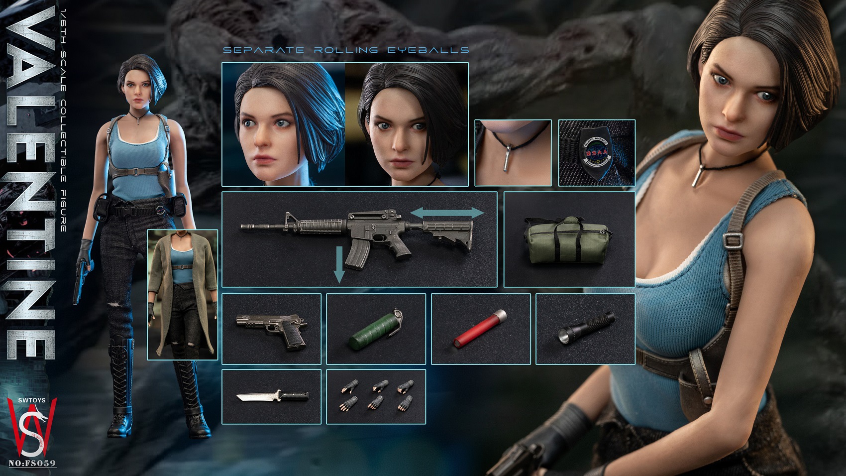 [สั่งจอง]SWTOYS FS059 1/6 : Valentine