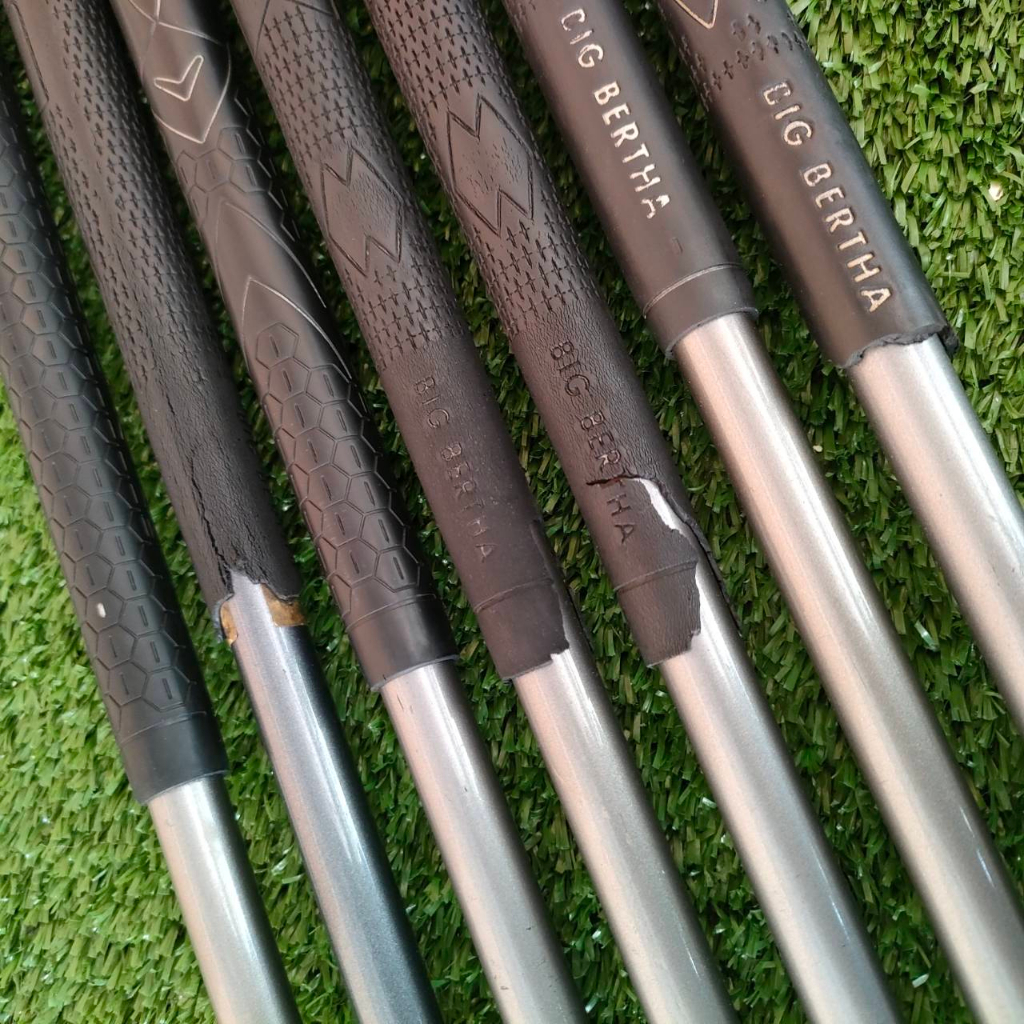 ชุดเหล็ก CALLAWAY STEELHEAD X-14 มีเหล็ก 4-9 เเละ PW ก้าน STEELHAD X-14 FLEX R