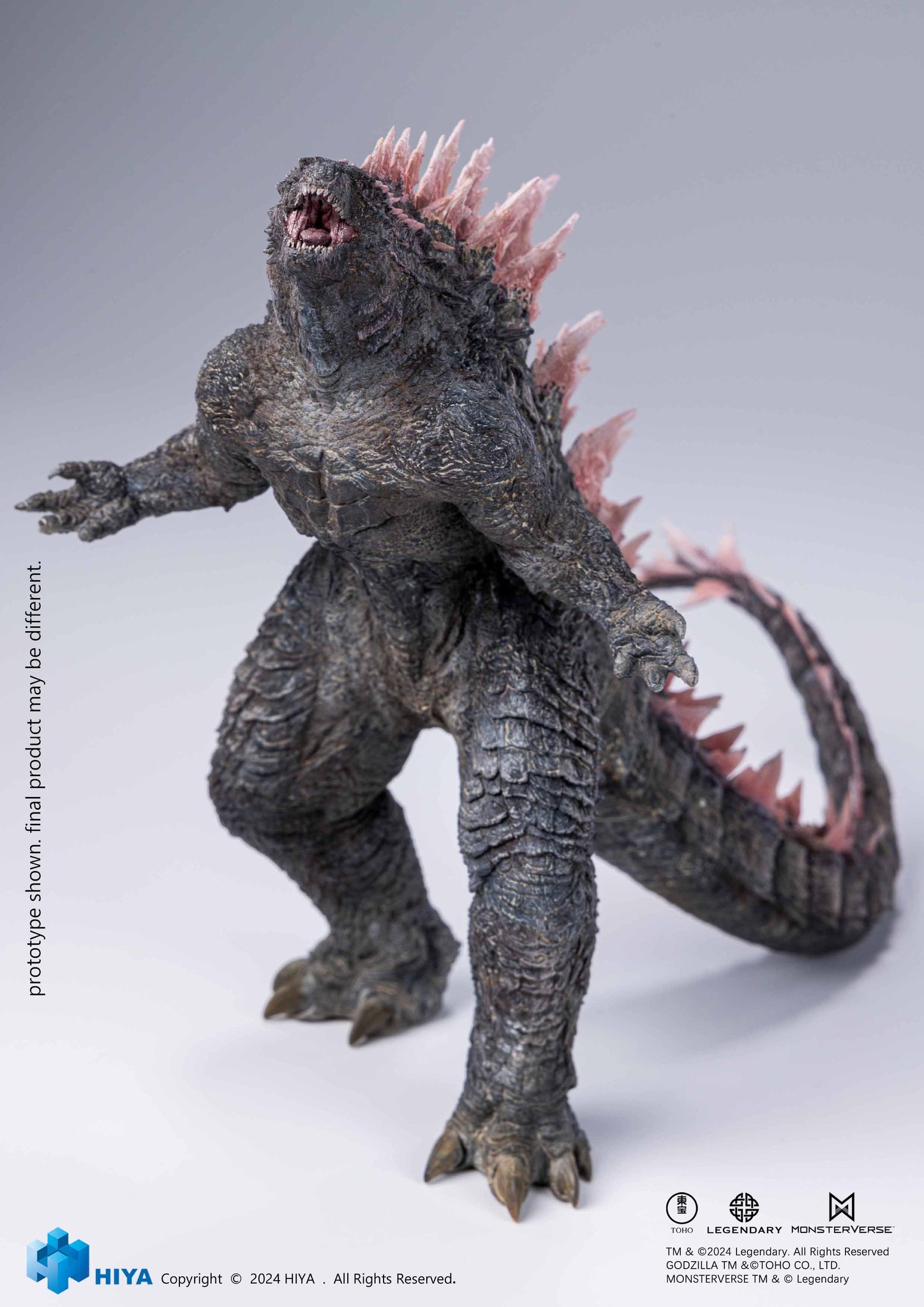 [พร้อมส่ง] "HIYA Stylist Series SSG0420 : Godzilla x Kong The New Empire Godzilla Evolved Ver. PVC statue (สูง 18ซม. ไม่มีจุดขยับครับ)"