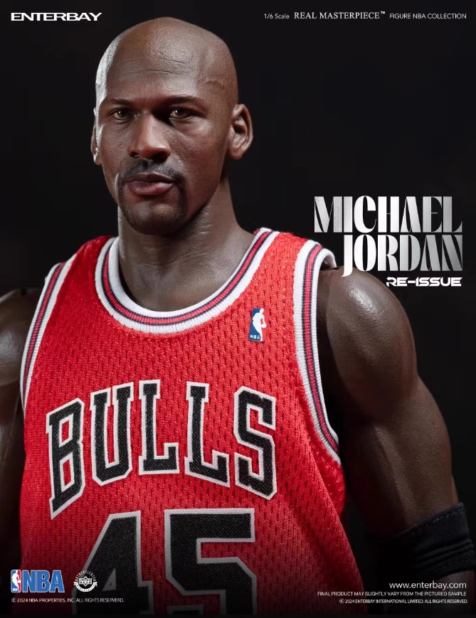 [สั่งจอง]ENTERBAY EB 1/6 RM-1053 : REAL MASTERPIECE NBA COLLECTION: MICHAEL JORDAN I’M BACK #45 RE-ISSUE LIMITED EDITION