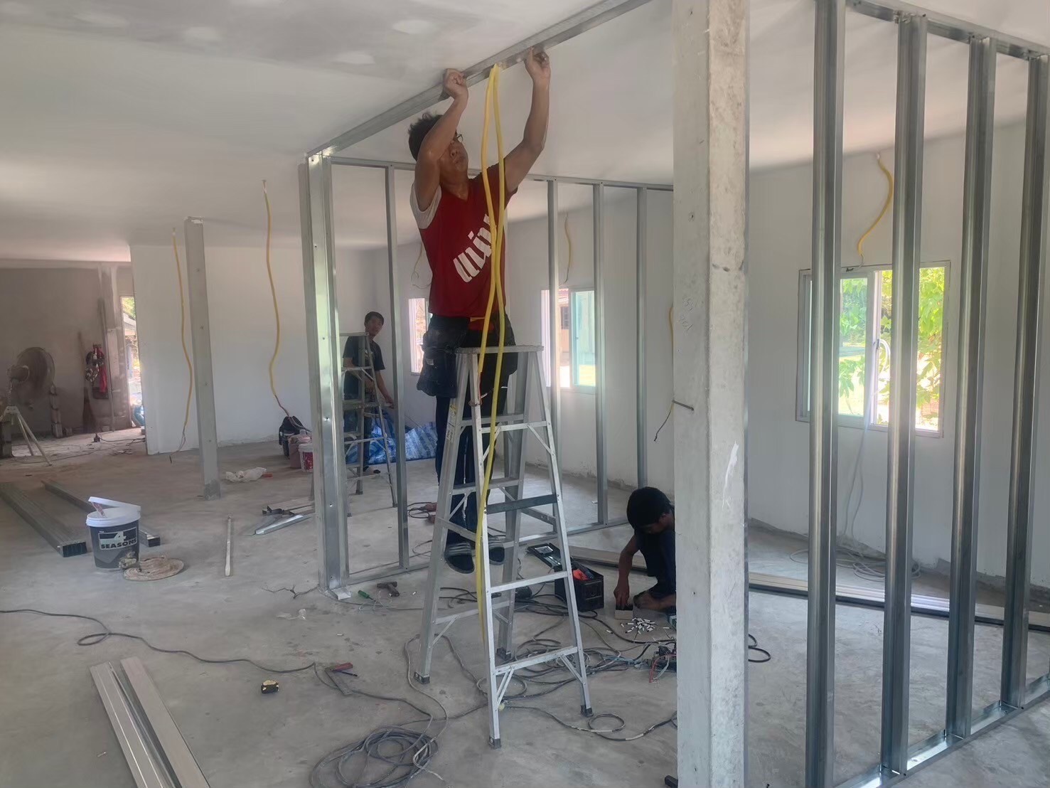 งานสร้างบ้านให้สามเณรพราหมณ์