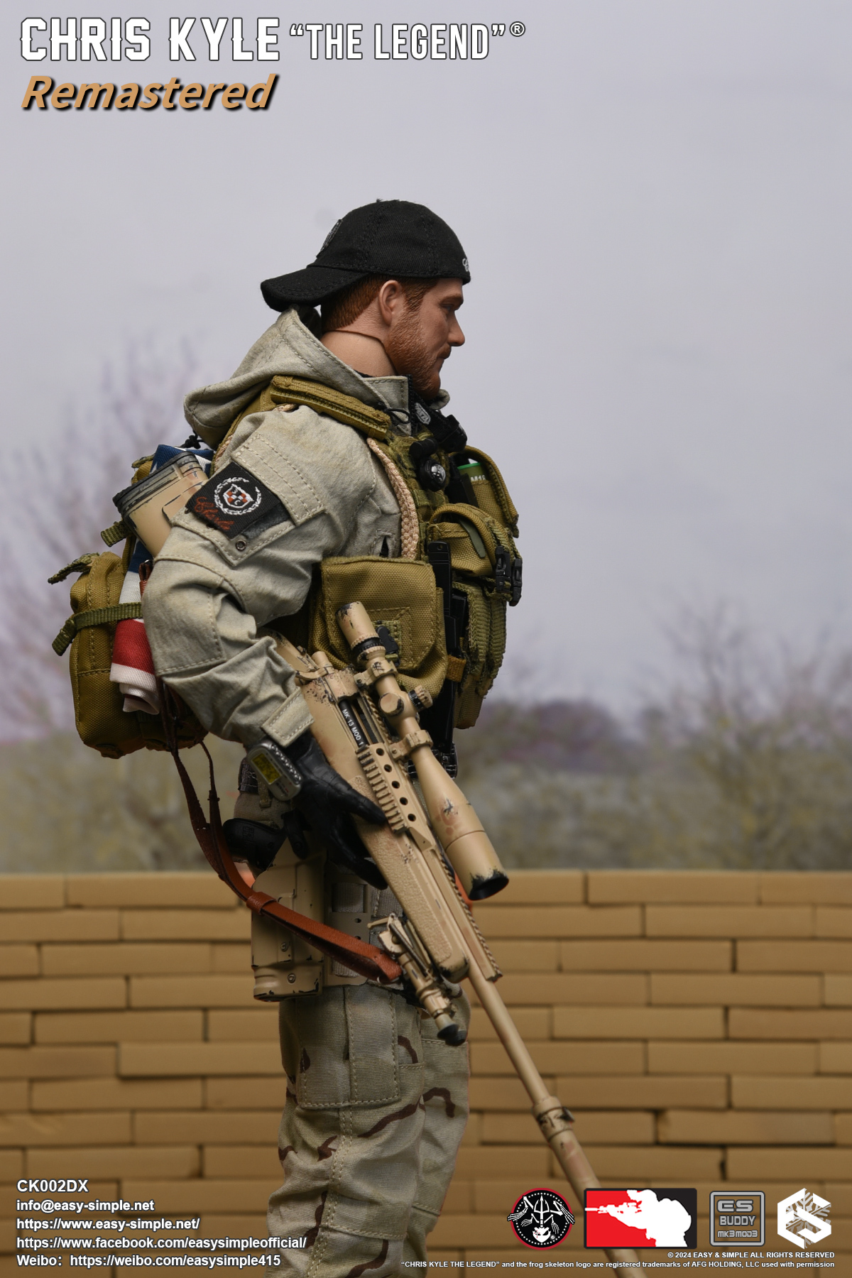 [สั่งจอง] BlackOpsToys X Easy&Simple 1/6 : Chris Kyle "The Legend" Remastered