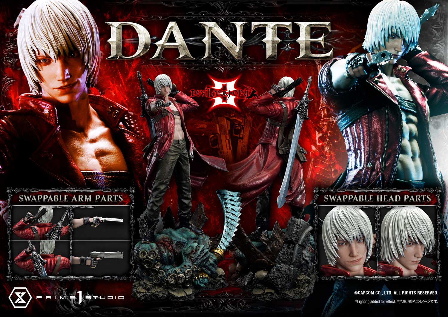 [สั่งจอง]Prime 1 Studio : Dante (Devil May Cry 3)
