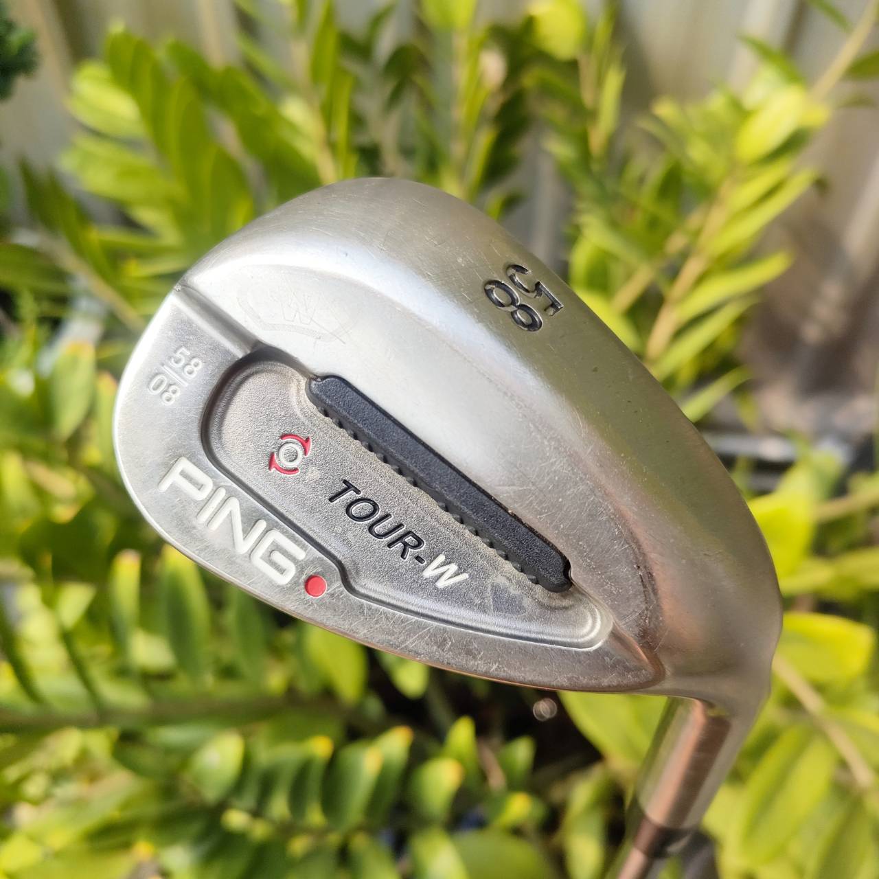 WEDGE PING TOUR-W องศา 58 BOUNCE 08 ก้าน PING AWT FLEX S หน้า milled สวย ตกหยุด วัสดุพรีเมี่ยมไม่เหมือนแบรนด์ไหน ไม้กอล์ฟพรีเมี่ยมมือสอง ของแท้ By NakaraLuxurious
