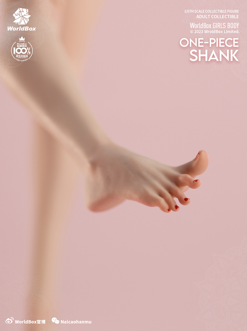 [สั่งจอง] Worldbox 1/6 Girl Body One Piece Shanks